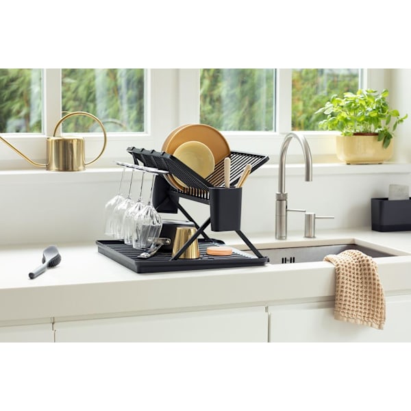 Brabantia Foldable Dish Drying Rack Light grey
