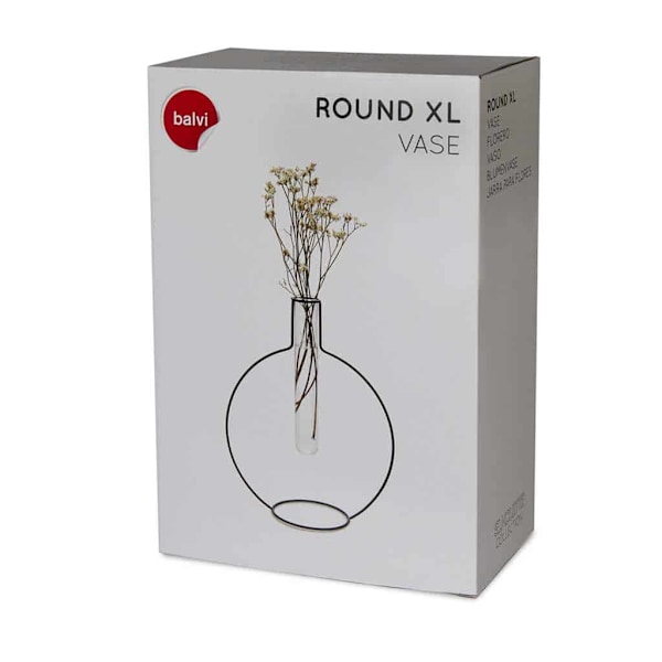 Balvi Vase Round Silhouette XL