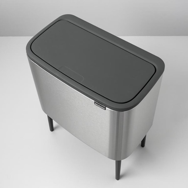 Brabantia BO Touch Bin 11 + 23L Matt Black