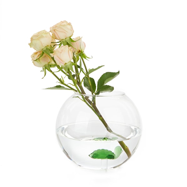 Balvi Vase Atlantis Round - Green Turtle