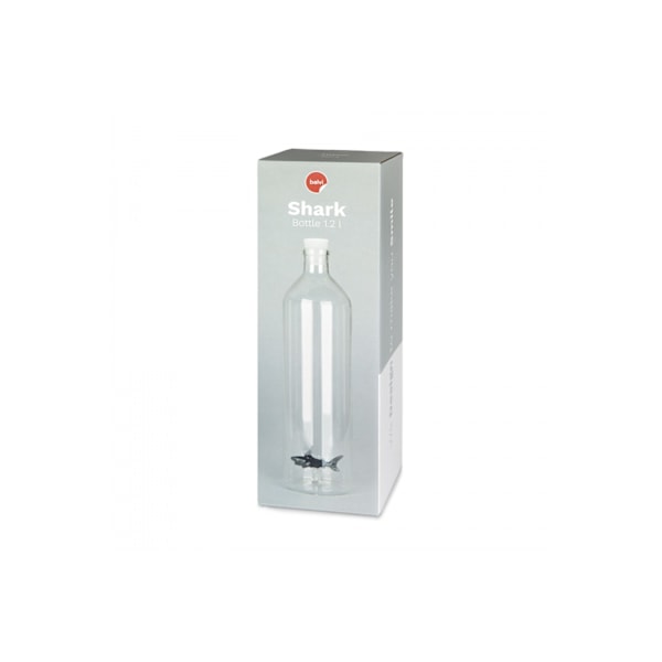 Balvi Bottle 1.2L Atlantis Shark - Grey