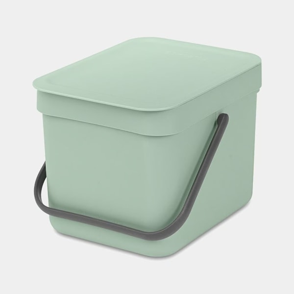 Brabantia Sort &amp; Go Waste Recycle Bin 6L. Grey
