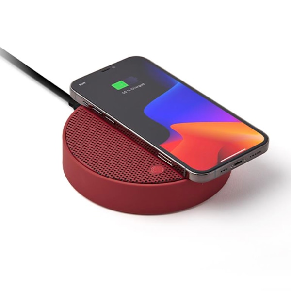 Lexon Design OSLO Energy + QI Charger Speaker Camel