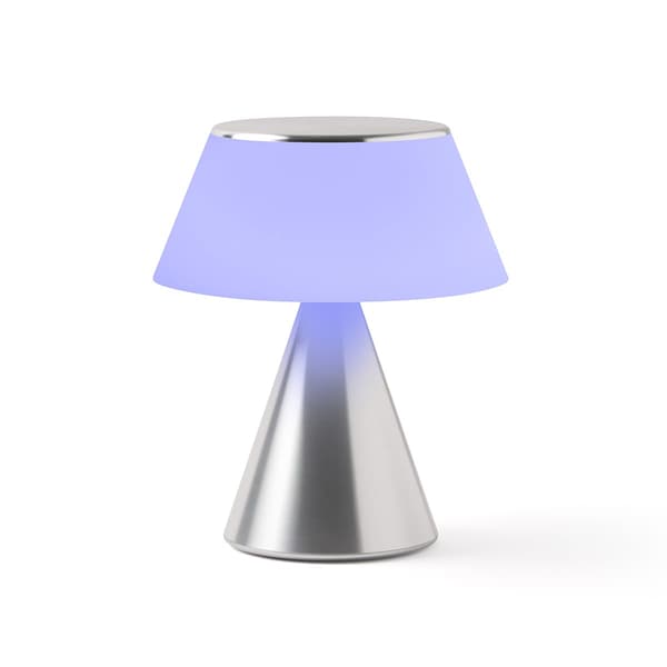 Lexon Design LUMA Portable LED Lamp | L Dark Blue