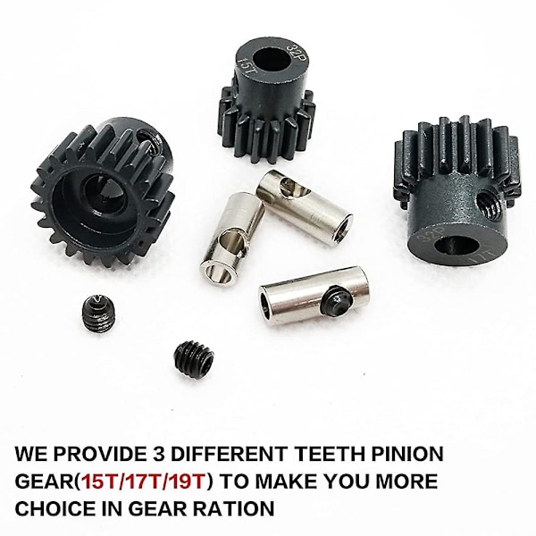 Metall 6878 Differensial Gear Slipper Clutch Med 15/17/19t Pinion Gear For 1/10 Traxxas Slash Stamp