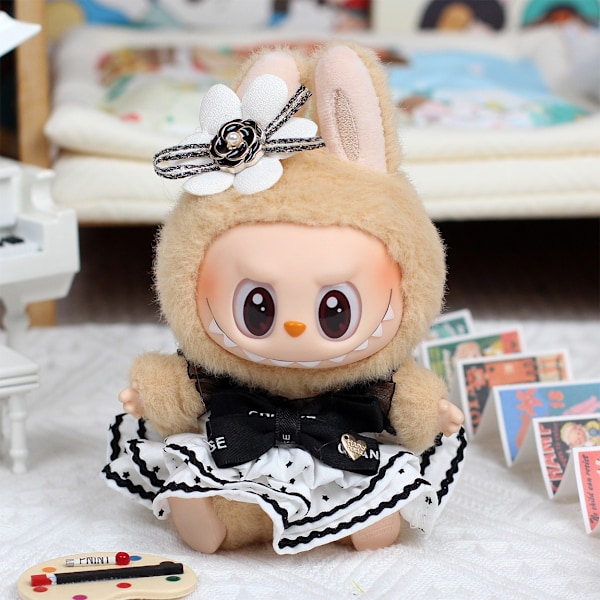 [HH]LABUBU Mode Tøj Blind Box Sødt tøj Tegneserie Lys tema tøj blind box egnet til 15cm POP MART LABUBU 15 cm-17cm labubu 9