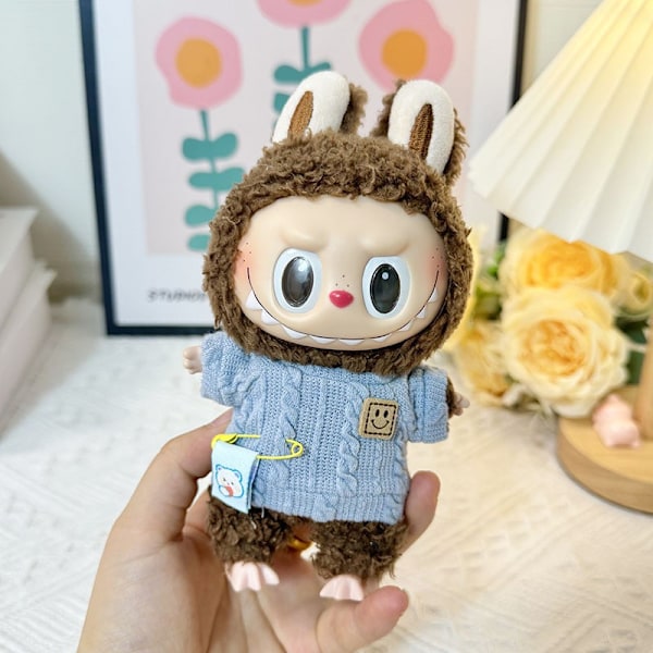 [HH] Kawaii Kläder Outfit Tillbehör för Kpop Labubu Idol Dockor Overall Set Kläder 64