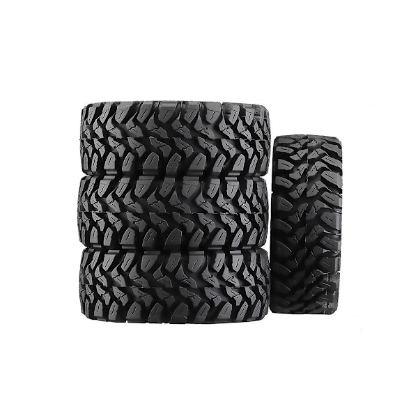 4 st 64 mm 1,33 tum Super Soft Däck Däck För 1/18 1/24 Rc Bil Axial Scx24 Ax24 Trx4m Fms Fcx24