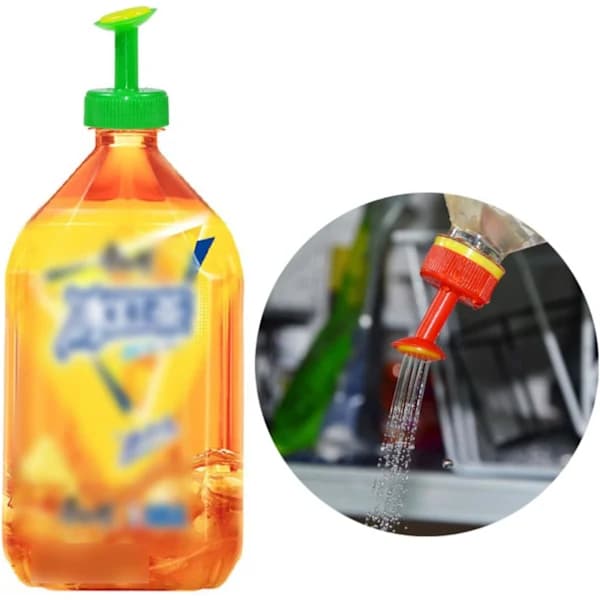 9 st Vattenkanna Flasklock Sprinkler Flasklock Vattenkanna Vattenflaskor Vattenkanna Munstycke för Flaskor Vattning