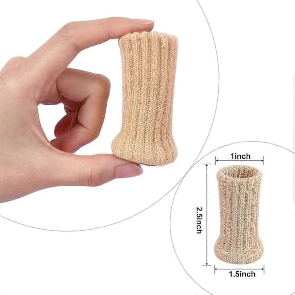 24 st stolsstrumpor, halkfria förstärkta högelastiska möbelbensstrumpor, golvskydd svarta [] beige
