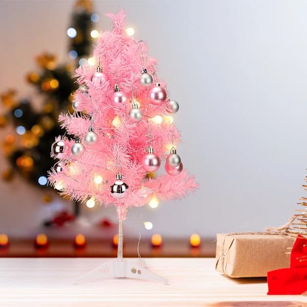 Julgran med Ljus Ornament - Liten Julgran