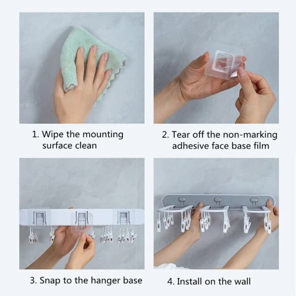 Pyörivä kuivausteline HARMAA harmaa