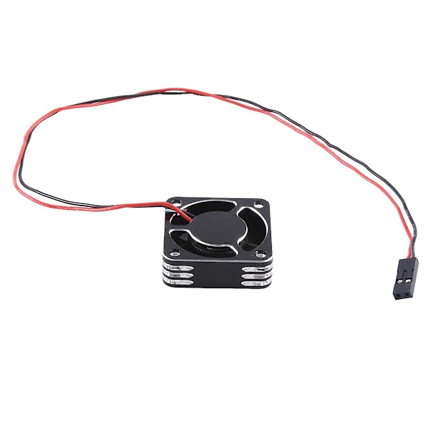 Metallskal Esc Motor 25mm Kylfläkt Hög Hastighet Värmeavledning Fläktkylare För Rc Bil Reservdel