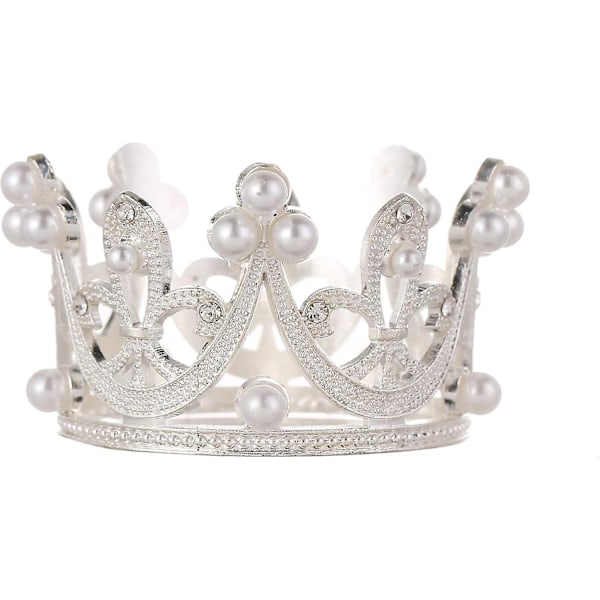 Princess Decorative Crown, Also As A Princess Cake Topper Mini Crownsilver