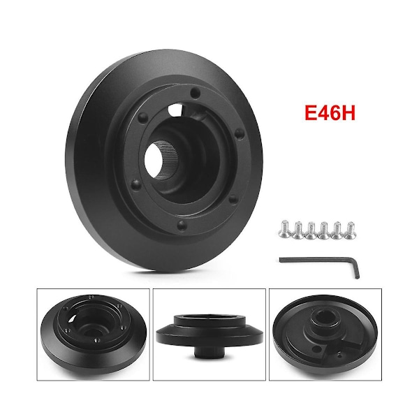 E46h Ratt Snabbfrigöring Ratt Boss Kit Kort Nav Adapter Kit För Z4 Z4m E85 2001-2006