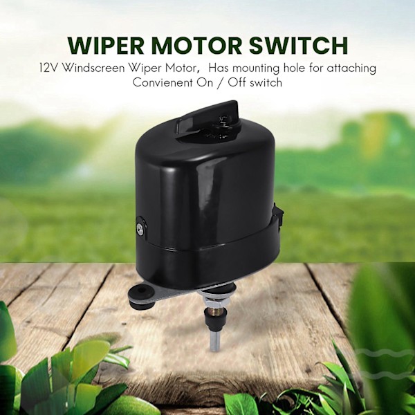 12v Universal Vindrutetorkarmotor för Willys Traktor