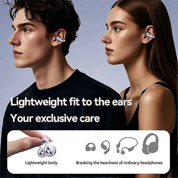 M91 Øreklips Hodetelefoner Trådløse Bluetooth Hodetelefoner Støyreduserende Hodetelefoner