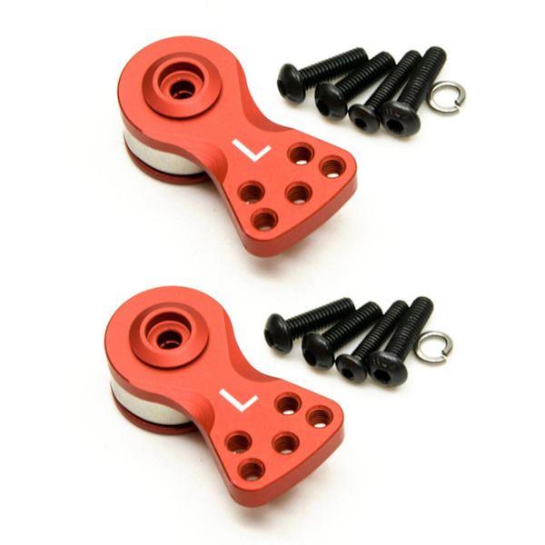 2x 25t tenner tann halv arm horn for 1/8 1/10 Rc bilbåt Futaba///acoms//aitec/traxxas/savox