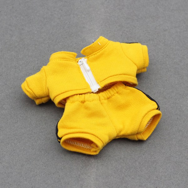 [HH] Dockklänning Outfit Kostym Byxor Dockkläder för Högkvalitativ Labubu Dockkläder Hoodies For 17cm dolls 5