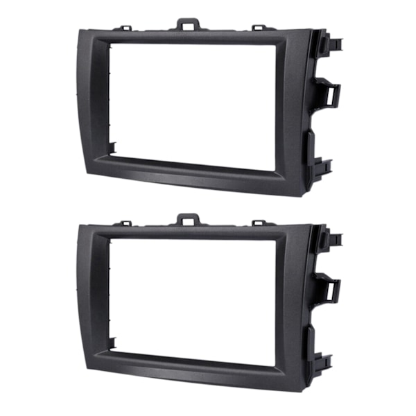 4x 2din bilradio fascia stereo dash kit lyd afspiller til 2008-2010 Corolla radio stereo dvd ramme
