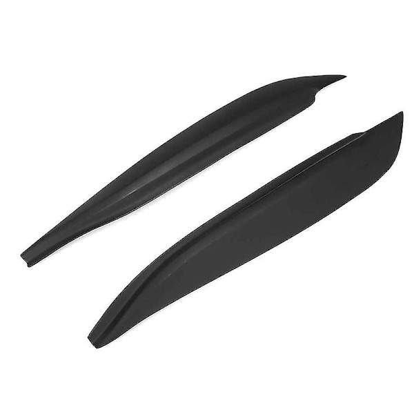 Billampelykter øyenbryn øyelokk harpiks klistremerker trim deksel hodelykt lokk for Mazda 3 Hatchback & Axela 2004-2009
