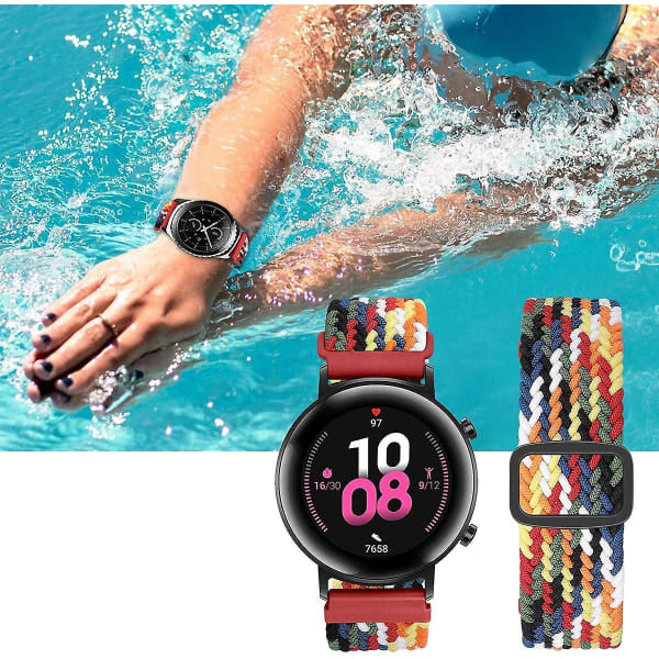 /HH/Garmin Samsung Klockarmband 20mm/ Huawei Gt2 Pro - Perfekt 22mm