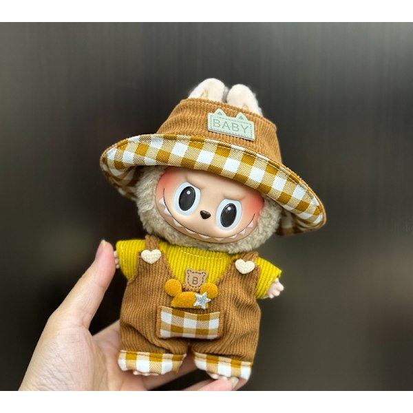 [HH] Söpöt Labubued-nuken vaatteet sarjakuva-animehahmo koriste kangas neulepusero lelu kangas värikäs puku sarja sarjakuva mekko pic 4