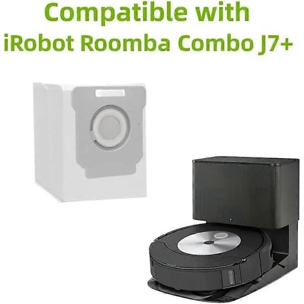 Ersättningsdelar Kit för iRobot Roomba Combo J7 / J7+ Robotdammsugare (Endast), Ej för J7 []