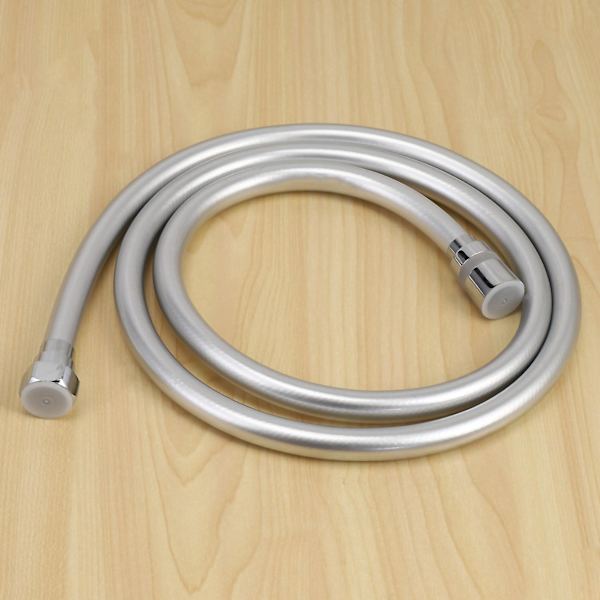3x PVC Högtryckstjockning Anti-lindning Slät Duschsslang För Bad Handhållen Duschhuvud Flexi