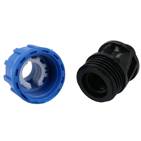 20mm x 1/2 \" MDPE Hane Adapter Kompressionskoppling Rörkoppling Vattenrör 5-pack