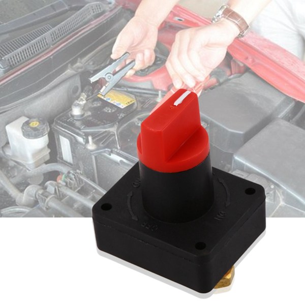 Batteri Isolator Afbryder Kill Switch Båd Bil Auto Lastbil 100a