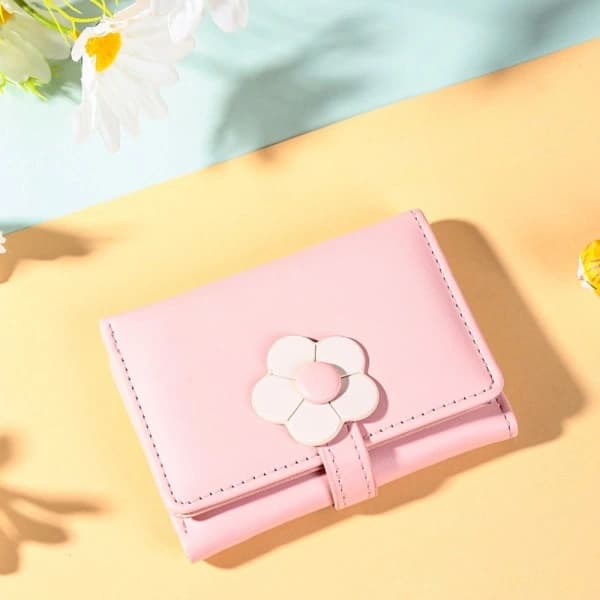 Flickor Lille Pung Dame Tri-fold Pung ROSA pink