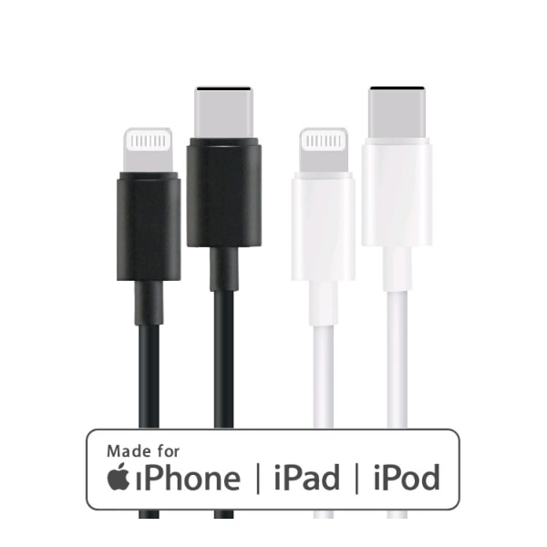 3-packning är kompatibel med iPhone-laddare USB -C-Cable /Call