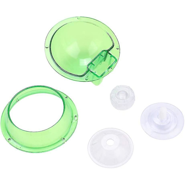 Sugkopp Anti-escape Reptil Matbolle Transparent Orm Levende Fôrbeholder
