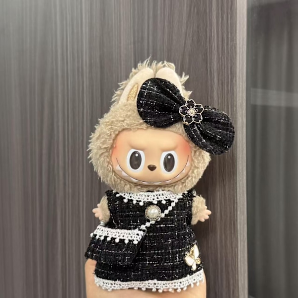 [HH] 17cm Labubu Kläder och Accessoarer Endast Designer, Dockor Ingår Ej, Labubus Original Klädset för La Bubu Docka for 17cm doll CN32