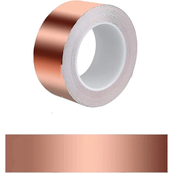 Koppartejp 30m X 50mm, Vegena Kopparfolietejp Emi Kopparfolietejp