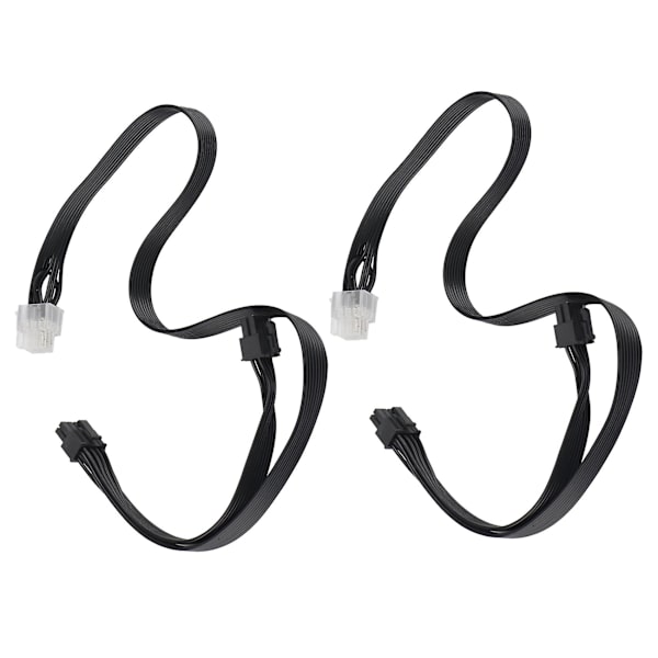 2x 9pin til Pci-e dobbelt 8pin(6+2) modulært strømforsyningsadapterkabel til 9pin Leadex-serie modulær P