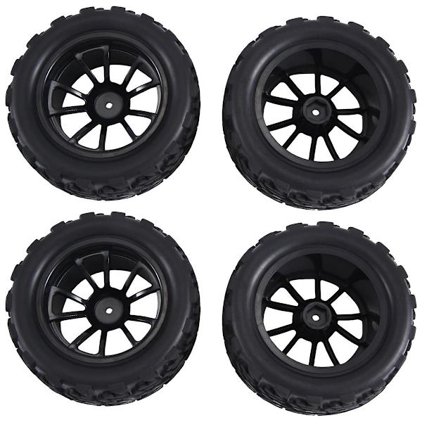 12mm Hex 1/10 RC Truck Hjul och Däck för 2WD VXL Redcat, B