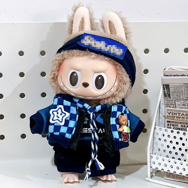 [HH] Labubu Dockkläder Kläder Hatt Skor Outfit Set Labubu Till Kläder Docktillbehör Alla Modeller 2