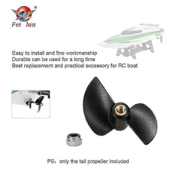 Feilun Ft009-12 Halepropel Reservedel til Feilun Ft009 Rc Båd