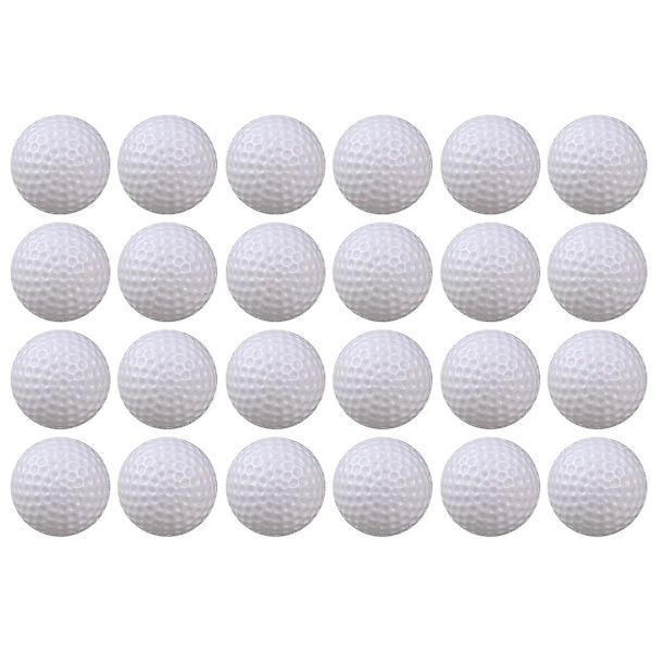 40 st övningsgolfbollar flyggolfbollar plastgolfträningsbollar luftflödesgolfbollar