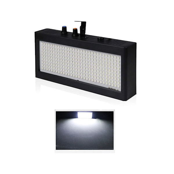 Scene Strobelys, 270 LED Super Sterkt Blinkende Scenebelysning Hvitt Lys For Bryllup, Jul, Bursdag