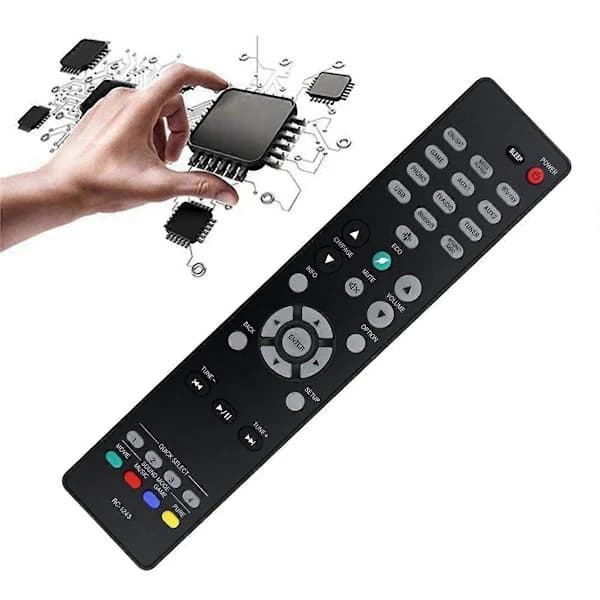 Erstatningsfjernkontroll RC-1243 for RC-1243 Audio/Video Receiver []