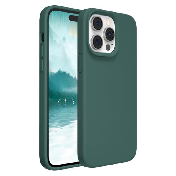 Flydende silikoneetui iPhone-serien til iPhone 14 Pro
