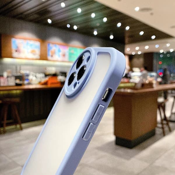 Matt Telefondeksel for iPhone 14 Plus Pro Max Slim Støtsikkert Matt Deksel