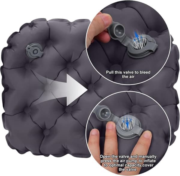 Inflatable Seat Cushion, Inflatable Stool – Waterproof, Lightweight, Portable for Outdoors and Office