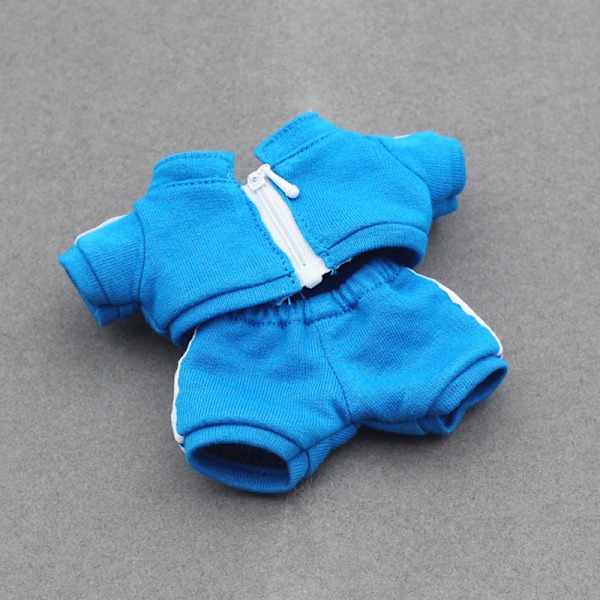 [HH] Dockklänning Outfit Kostym Byxor Dockkläder för Högkvalitativ Labubu Dockkläder Hoodies For 17cm dolls 7