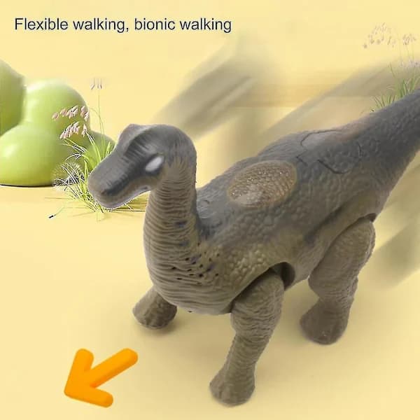Simulering Gå Legger Egg Interaktiv Dinosaur Modell Leketøy Med Lys Elektrisk Dinosaur Leketøy Luminescerende Projeksjon Rosa