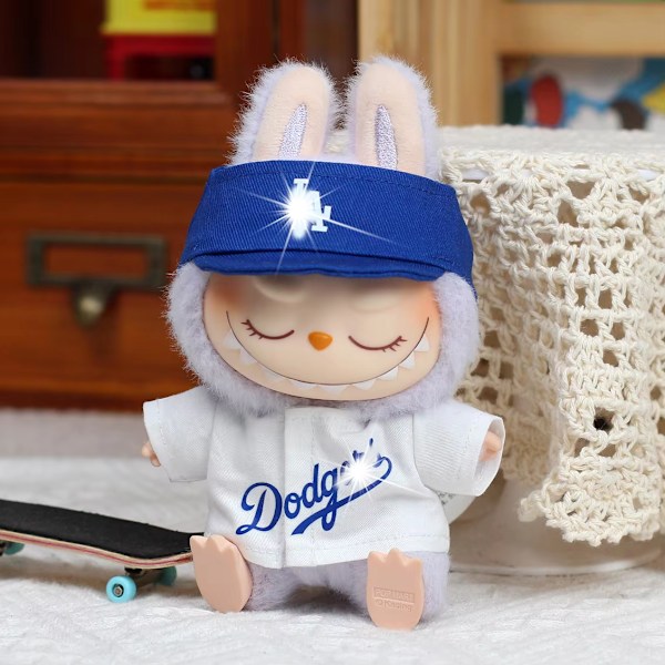 [HH] Vain vaatteet, nuket eivät sisälly Labubu-vaatteet baseball-asu nuken vaatesetti Labubu-pelipaitavaatteet ja -tarvikkeet