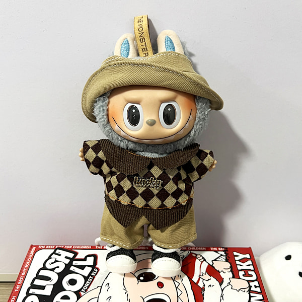 [HH]Labubu Kläder Variation av Stilar Byxor Kjol Hatt Rem Byxor Tillverkare Hög Kvalitet Dolls not included Labu - 36
